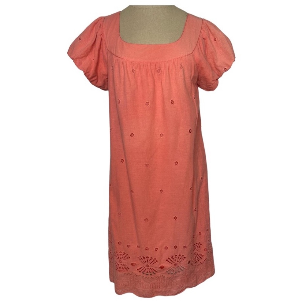 Max Studio embroidered tunic dress Medium